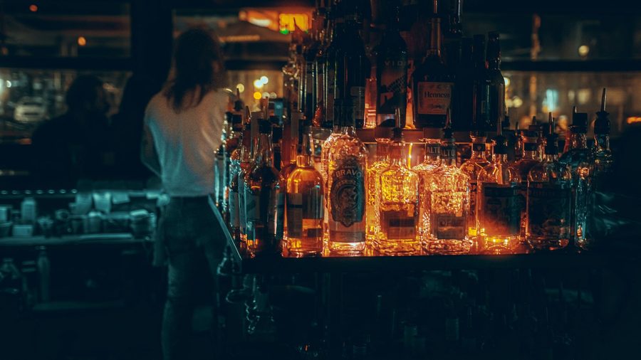 The bar